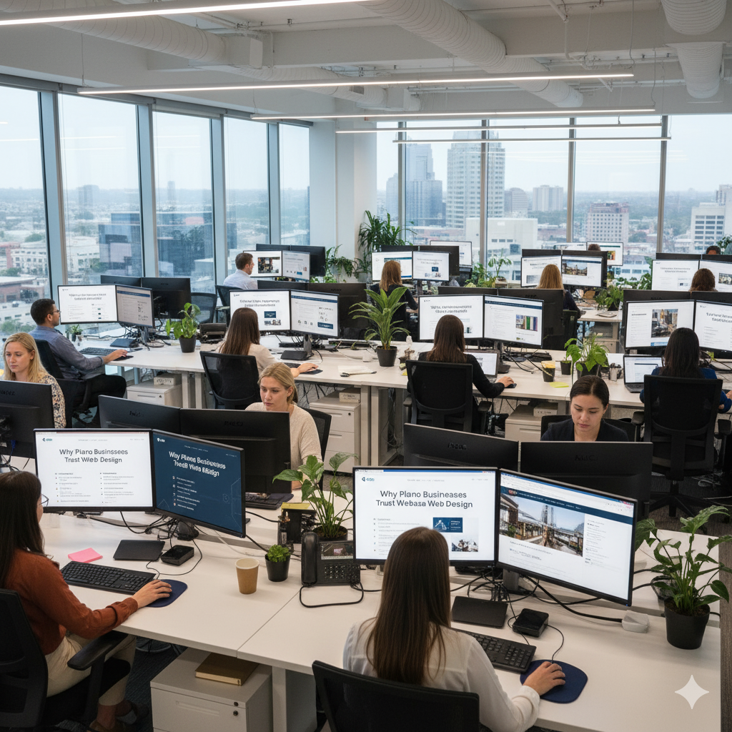 Why Plano Businesses Trust Webaxa Web Design