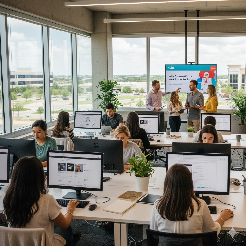 Why Choose Wix for Your Plano Business